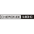 Piper Cherokee 140C Aircraft Placards Logo,Decals!